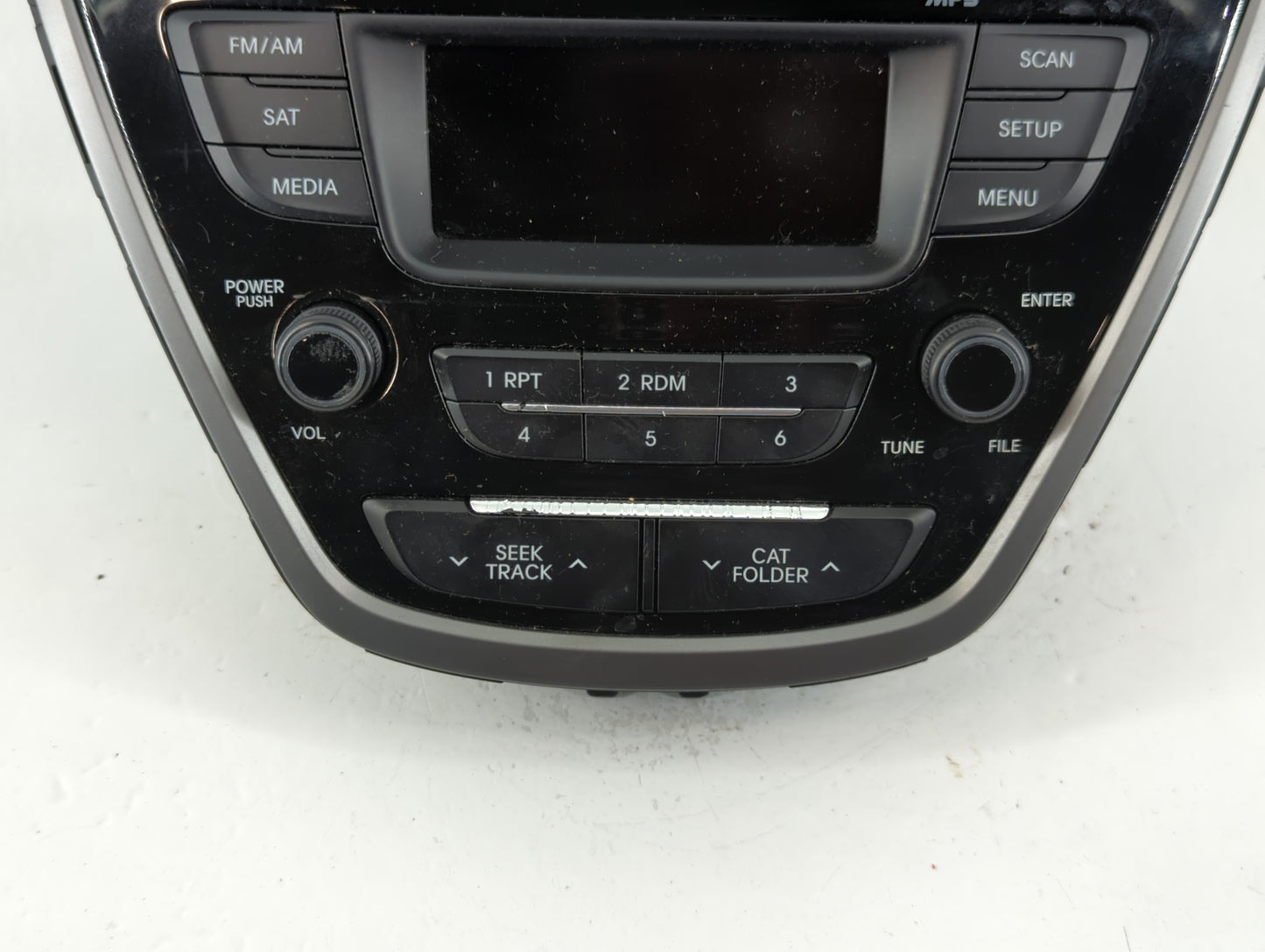 2014-2016 Hyundai Elantra Radio AM FM Cd Player Receiver Replacement P/N:96170-3X156GU Fits Fits 2014 2015 2016 OEM Used Aut