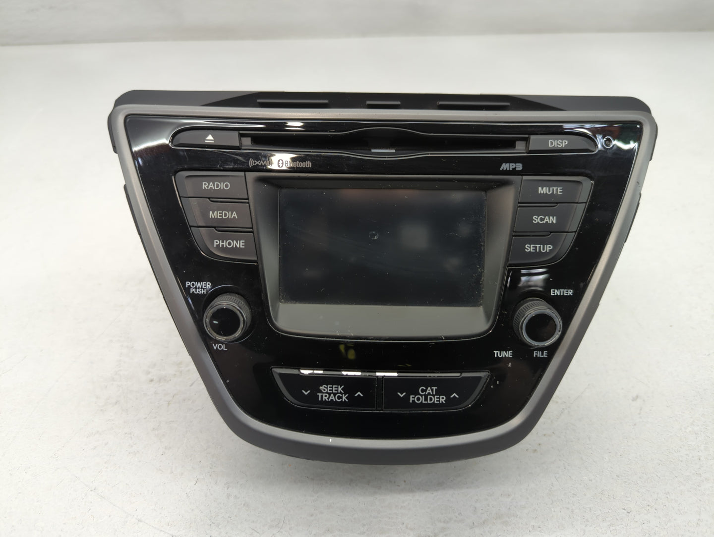 2014-2016 Hyundai Elantra Radio AM FM Cd Player Receiver Replacement P/N:96180-3X165GU Fits Fits 2014 2015 2016 OEM Used Aut