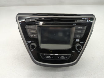 compare product 2014-2016 Hyundai Elantra Radio AM FM Cd Player Receiver Replacement P/N:96180-3X165GU Fits Fits 2014 2015 2016 OEM Used Auto Parts