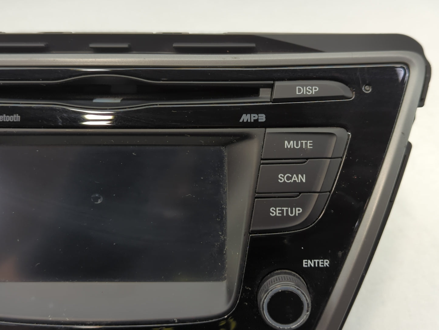 2014-2016 Hyundai Elantra Radio AM FM Cd Player Receiver Replacement P/N:96180-3X165GU Fits Fits 2014 2015 2016 OEM Used Aut