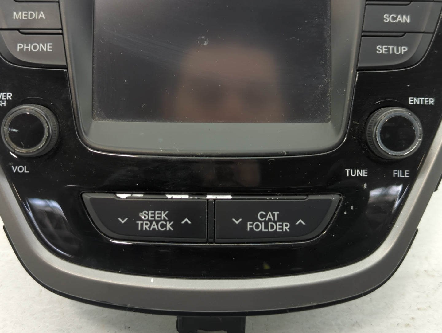 2014-2016 Hyundai Elantra Radio AM FM Cd Player Receiver Replacement P/N:96180-3X165GU Fits Fits 2014 2015 2016 OEM Used Aut