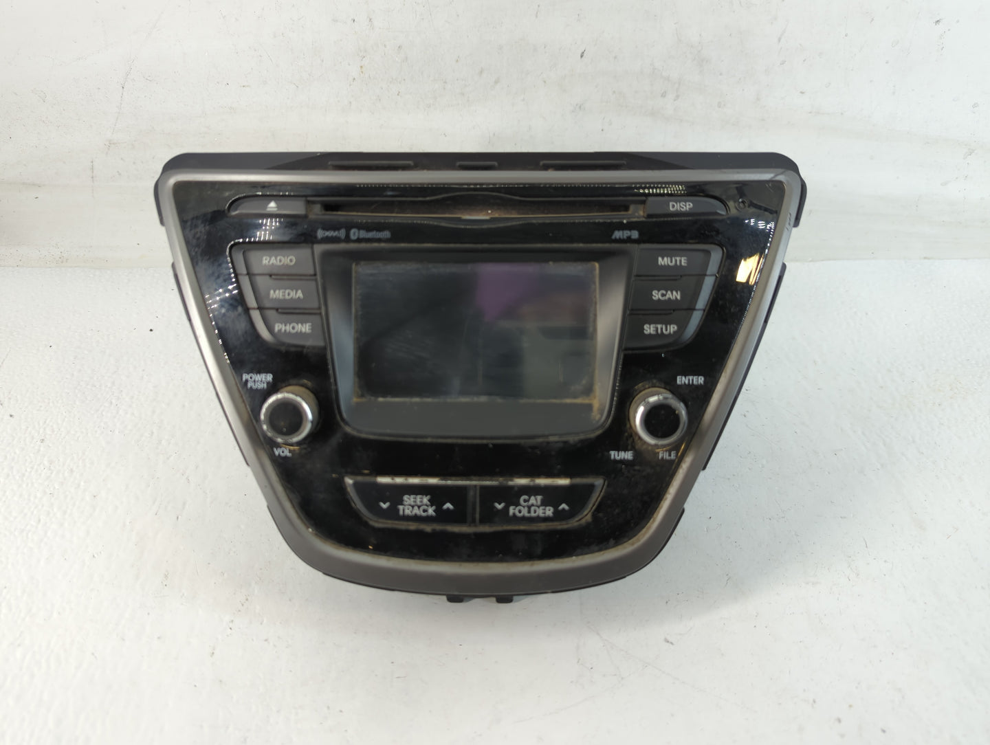 2014-2016 Hyundai Elantra Radio AM FM Cd Player Receiver Replacement P/N:96180-3X165GU Fits Fits 2014 2015 2016 OEM Used Aut