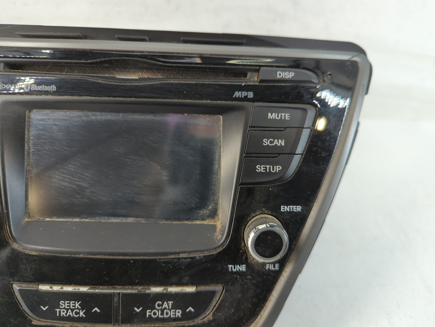 2014-2016 Hyundai Elantra Radio AM FM Cd Player Receiver Replacement P/N:96180-3X165GU Fits Fits 2014 2015 2016 OEM Used Aut