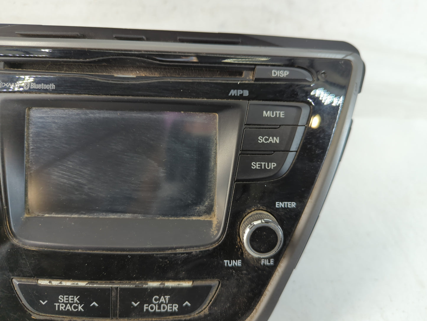 2014-2016 Hyundai Elantra Radio AM FM Cd Player Receiver Replacement P/N:96180-3X165GU Fits Fits 2014 2015 2016 OEM Used Aut