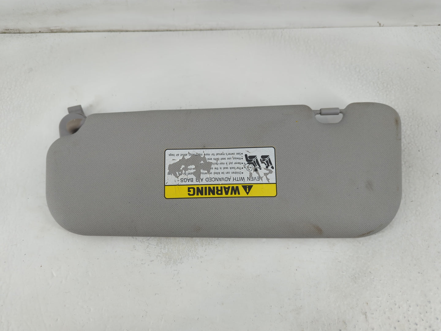 2014-2016 Hyundai Elantra Sun Visor Shade Replacement Passenger Right Mirror Fits Fits 2014 2015 2016 OEM Used Auto Parts - 