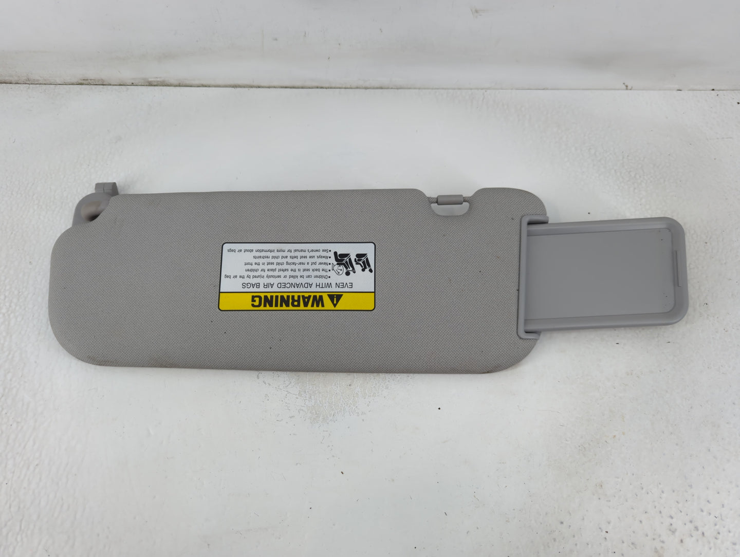 2014-2016 Hyundai Elantra Sun Visor Shade Replacement Passenger Right Mirror Fits Fits 2014 2015 2016 OEM Used Auto Parts - 