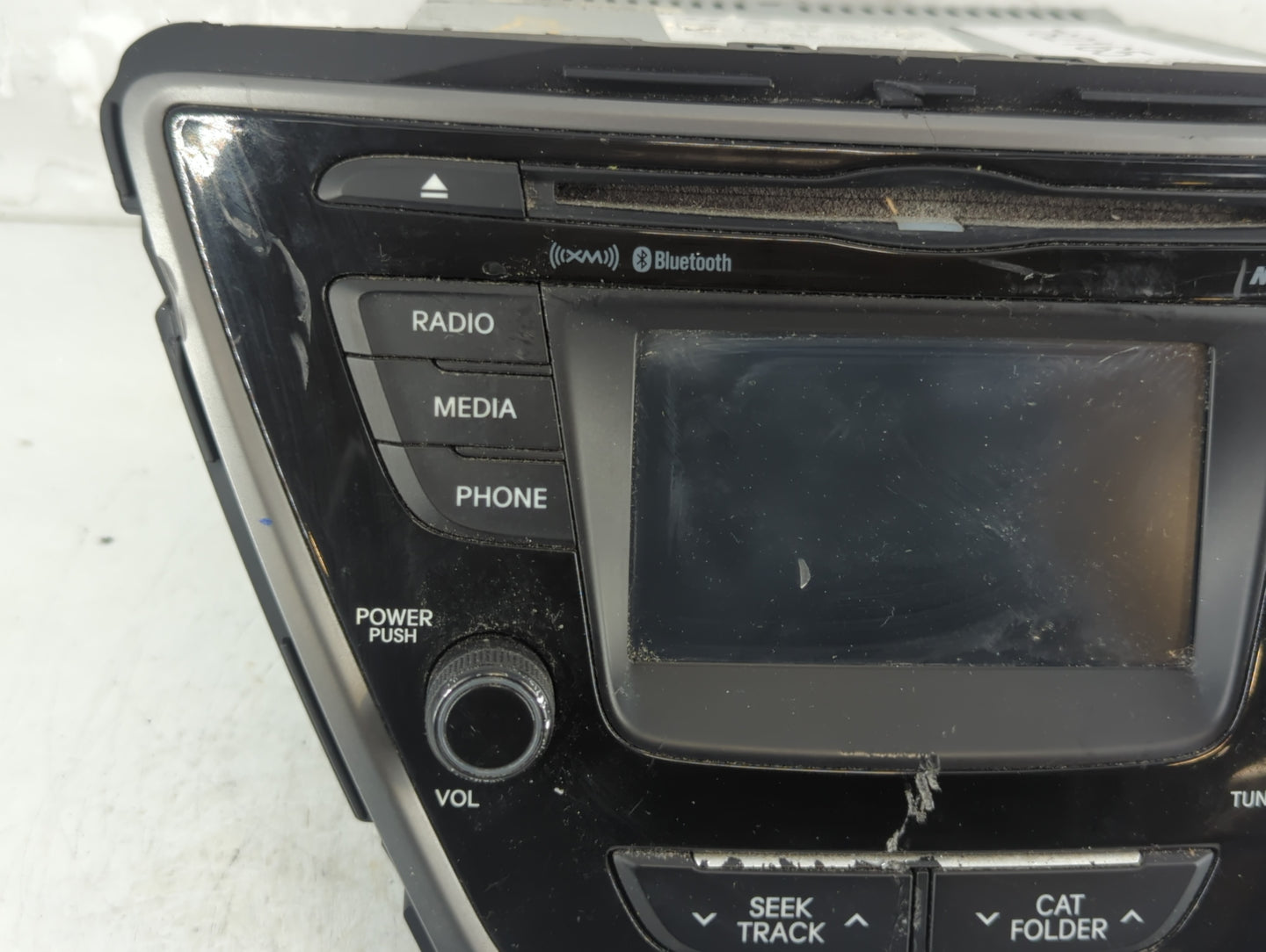 2014-2016 Hyundai Elantra Radio AM FM Cd Player Receiver Replacement P/N:96180-3X156GU Fits Fits 2014 2015 2016 OEM Used Aut