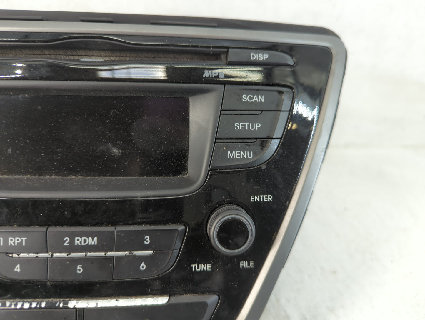 2014-2016 Hyundai Elantra Radio AM FM Cd Player Receiver Replacement P/N:96180-3X165GU Fits Fits 2014 2015 2016 OEM Used Aut