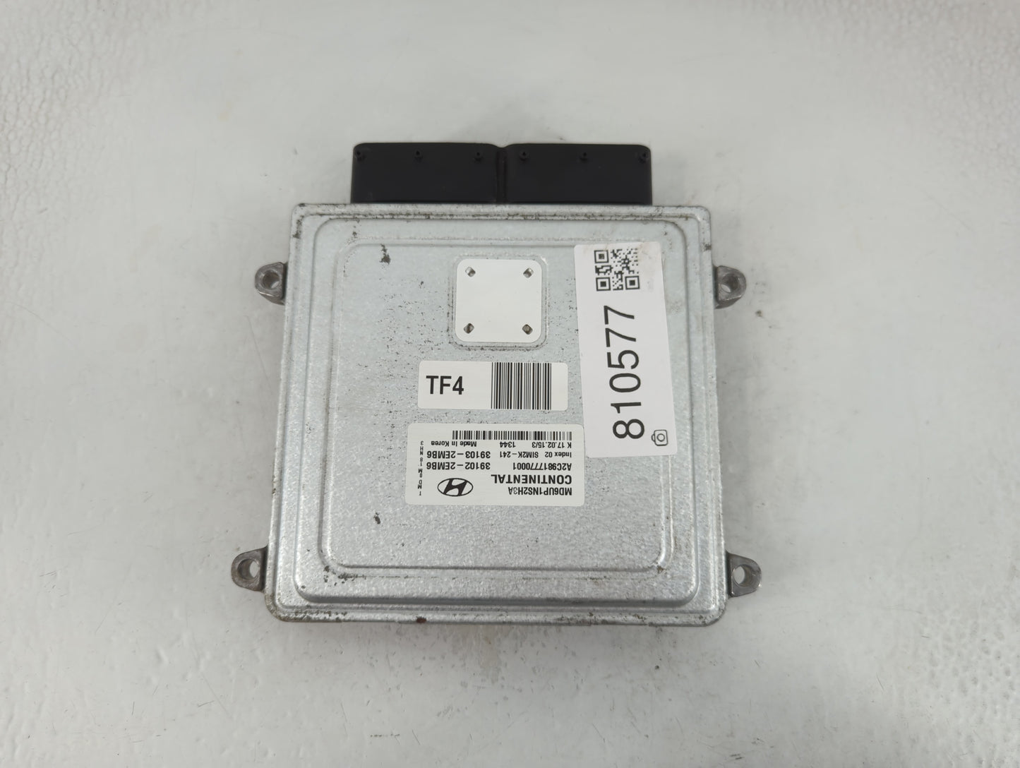 2014-2016 Hyundai Elantra PCM Engine Control Computer ECU ECM PCU OEM P/N:39103-2EMB6 39102-2EMB6 Fits Fits 2014 2015 2016 O