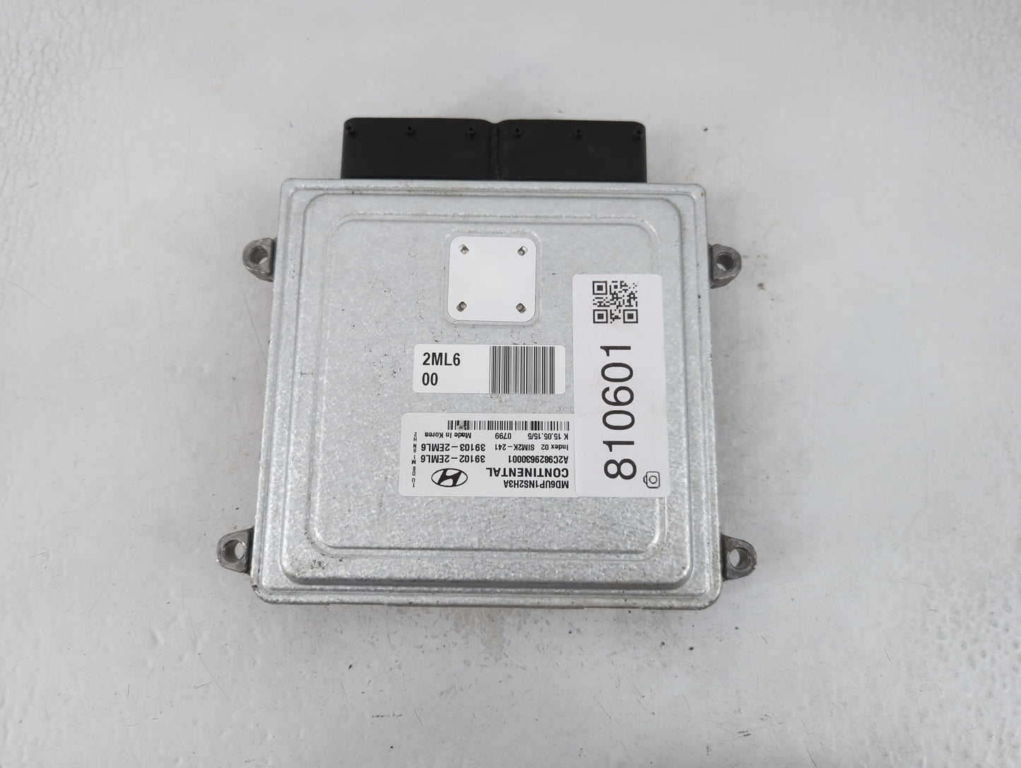 2014-2016 Hyundai Elantra PCM Engine Control Computer ECU ECM PCU OEM P/N:39103-2EML6 39102-2EML6 Fits Fits 2014 2015 2016 O