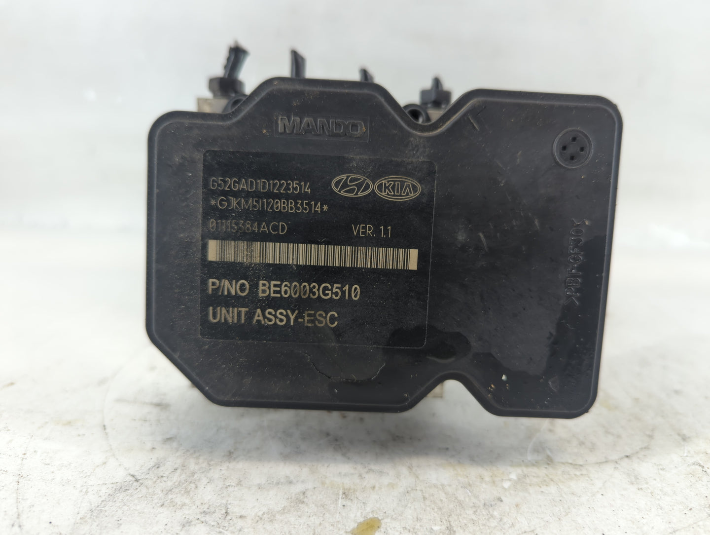 2014-2016 Hyundai Elantra ABS Pump Control Module Replacement P/N:58920-3X630 Fits Fits 2014 2015 2016 OEM Used Auto Parts -