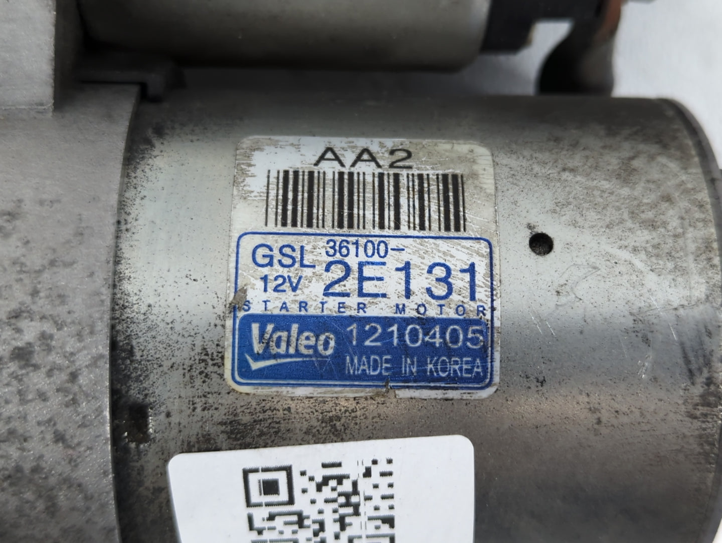 2014-2016 Hyundai Elantra Car Starter Motor Solenoid OEM P/N:1210405 36100-2E131 Fits Fits 2014 2015 2016 OEM Used Auto Part
