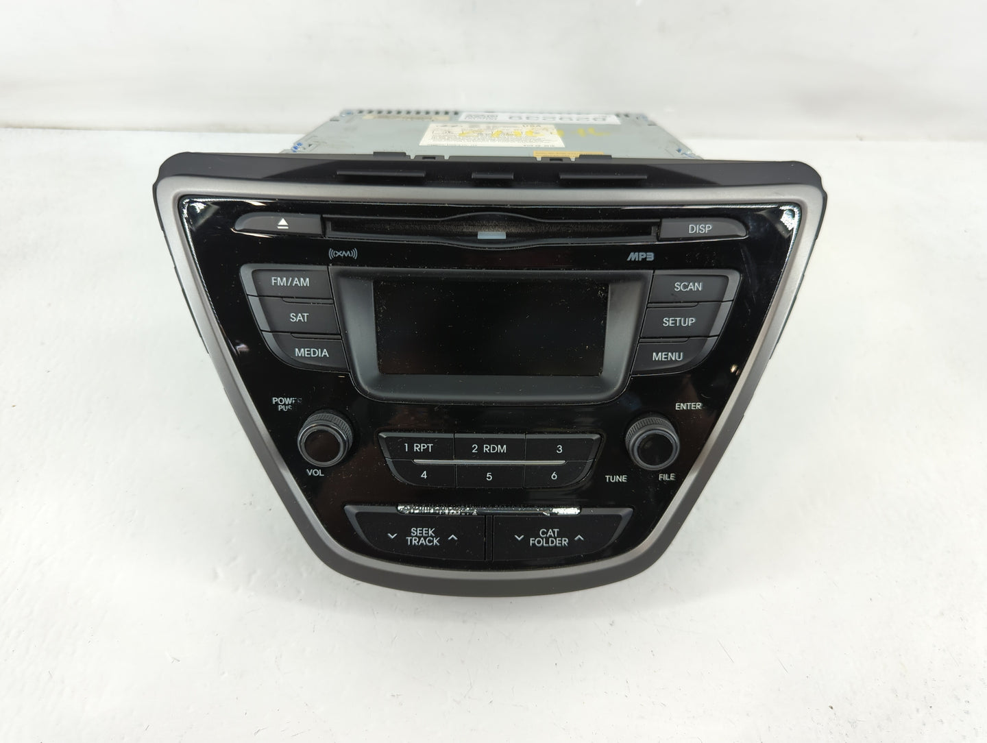 2014-2016 Hyundai Elantra Radio AM FM Cd Player Receiver Replacement P/N:96170-3X156GU Fits Fits 2014 2015 2016 OEM Used Aut