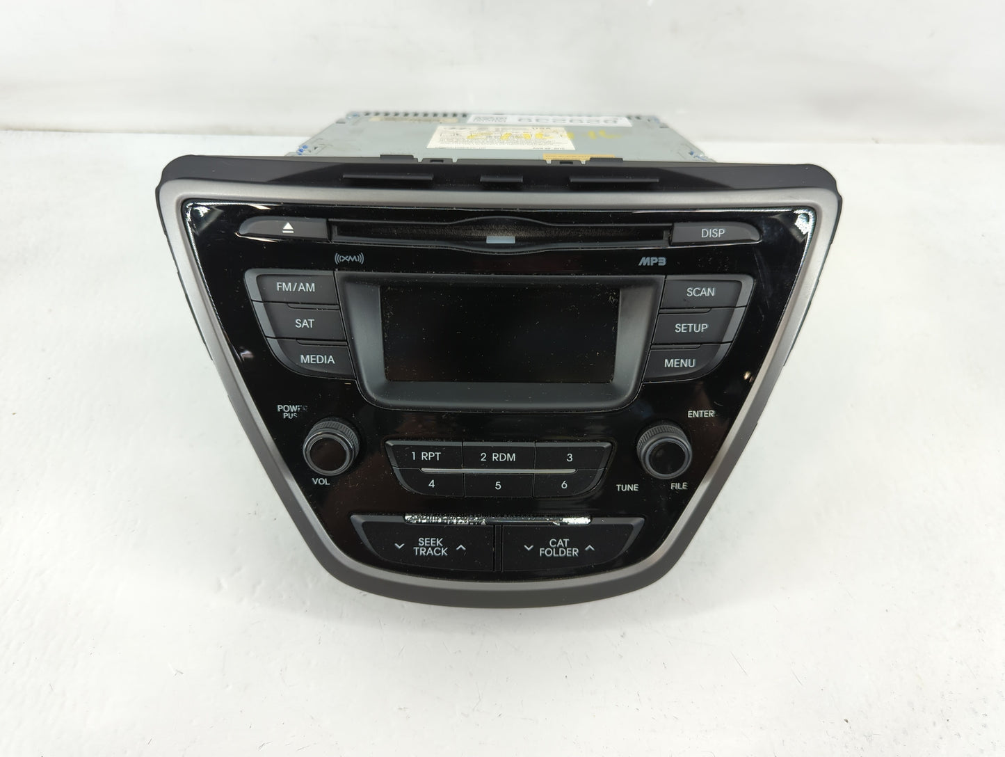 2014-2016 Hyundai Elantra Radio AM FM Cd Player Receiver Replacement P/N:96170-3X156GU Fits Fits 2014 2015 2016 OEM Used Aut