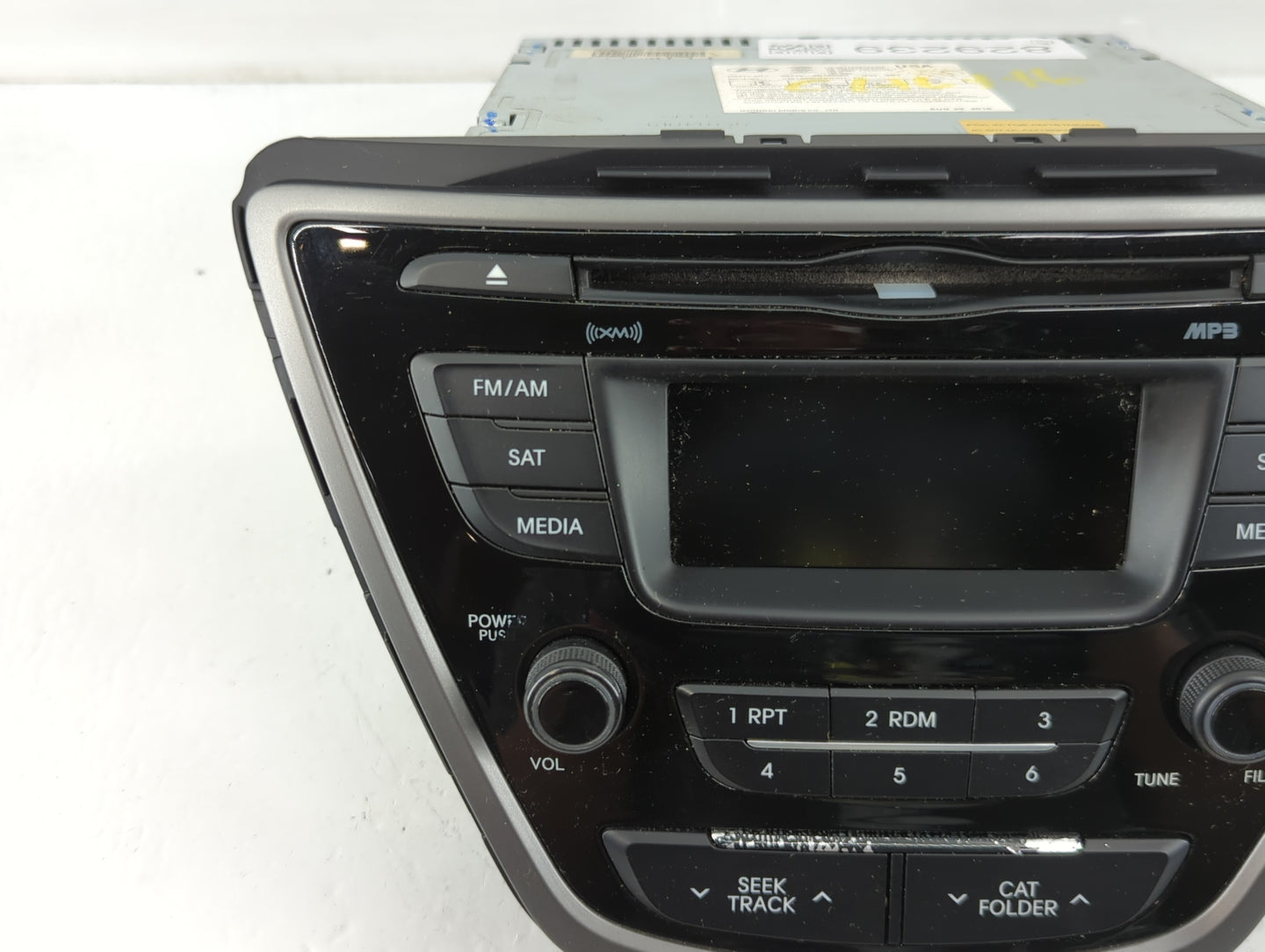 2014-2016 Hyundai Elantra Radio AM FM Cd Player Receiver Replacement P/N:96170-3X156GU Fits Fits 2014 2015 2016 OEM Used Aut