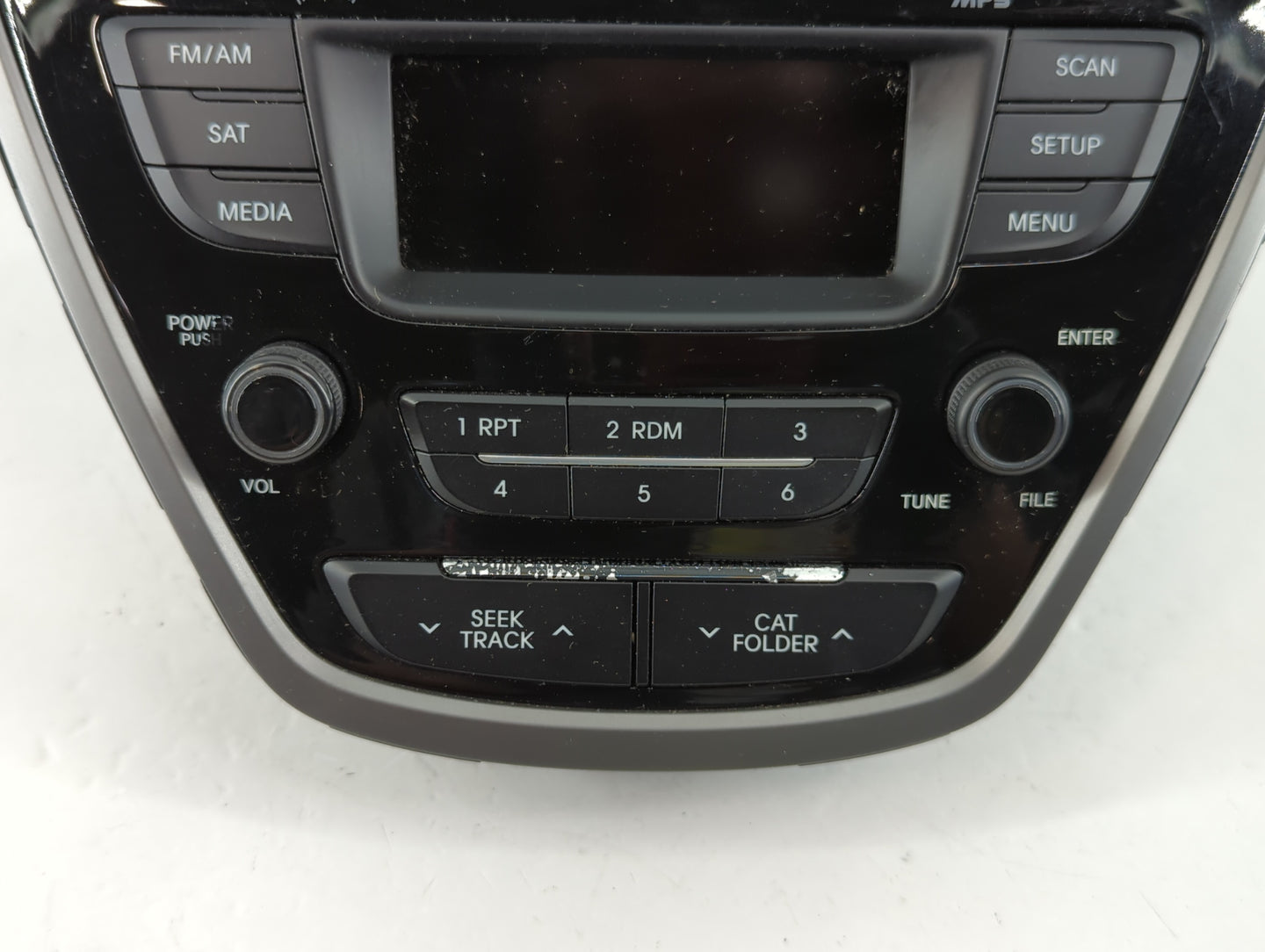 2014-2016 Hyundai Elantra Radio AM FM Cd Player Receiver Replacement P/N:96170-3X156GU Fits Fits 2014 2015 2016 OEM Used Aut