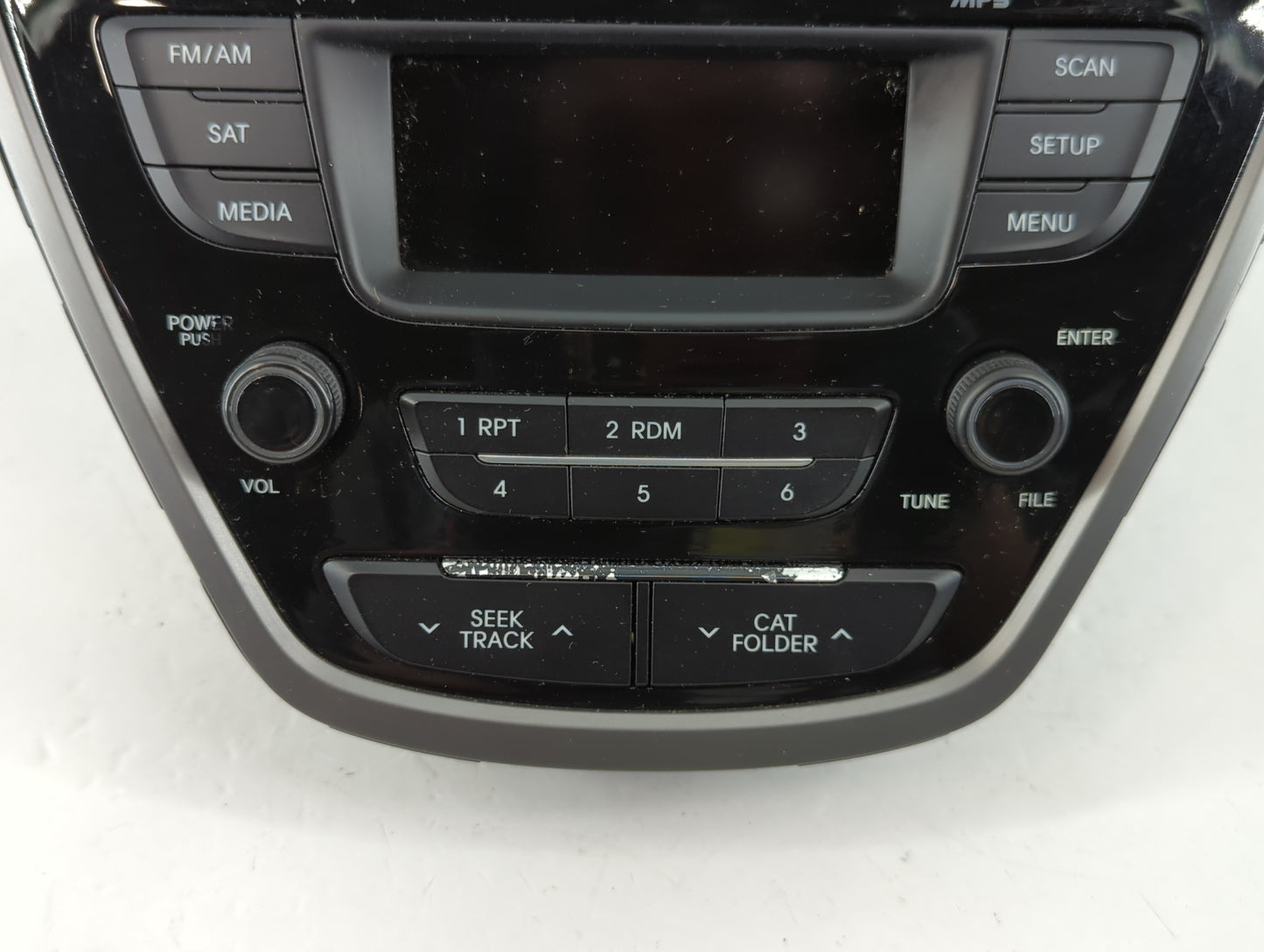 2014-2016 Hyundai Elantra Radio AM FM Cd Player Receiver Replacement P/N:96170-3X156GU Fits Fits 2014 2015 2016 OEM Used Aut