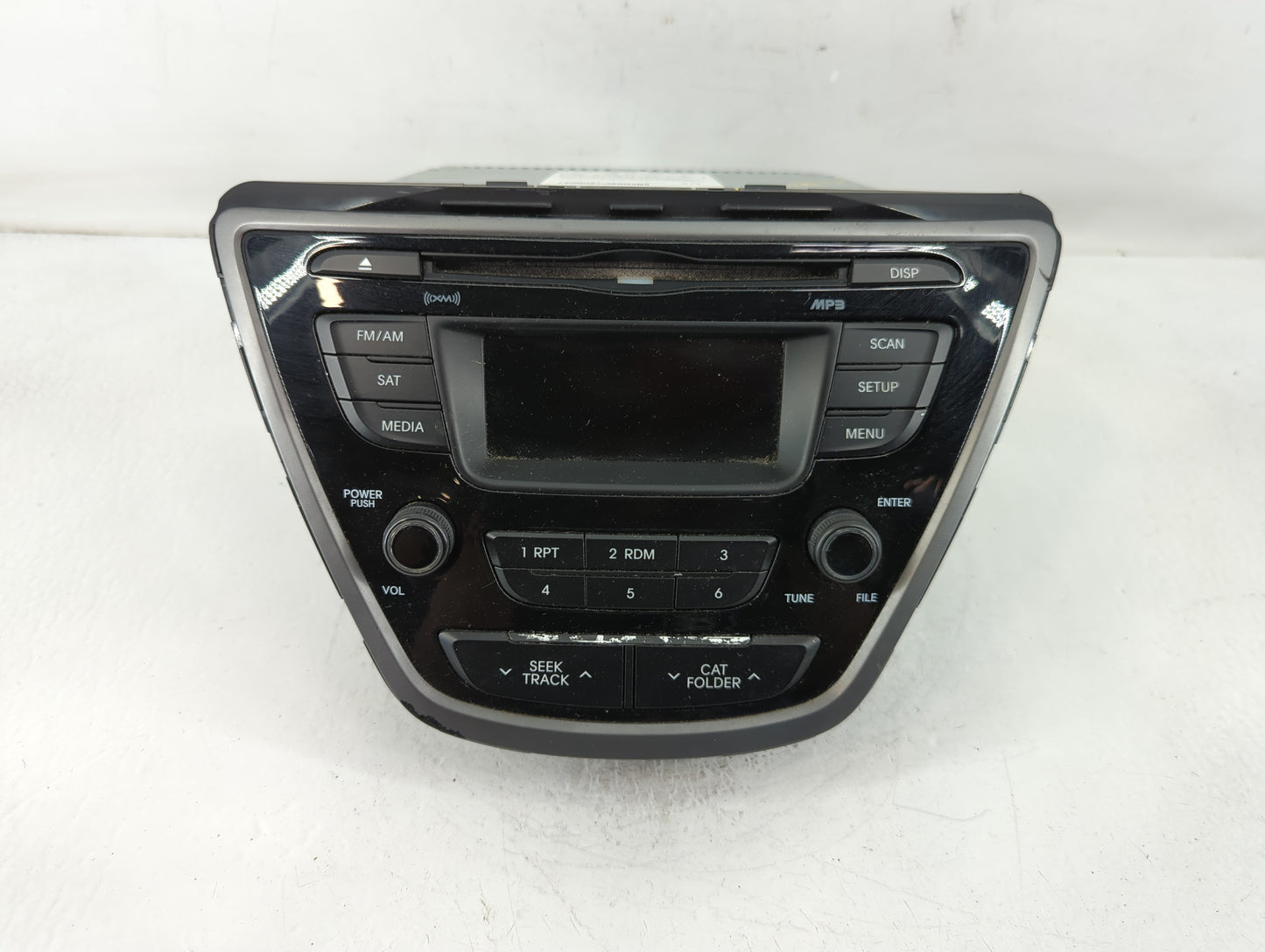 2014-2016 Hyundai Elantra Radio AM FM Cd Player Receiver Replacement P/N:96170-3X156GU Fits Fits 2014 2015 2016 OEM Used Aut
