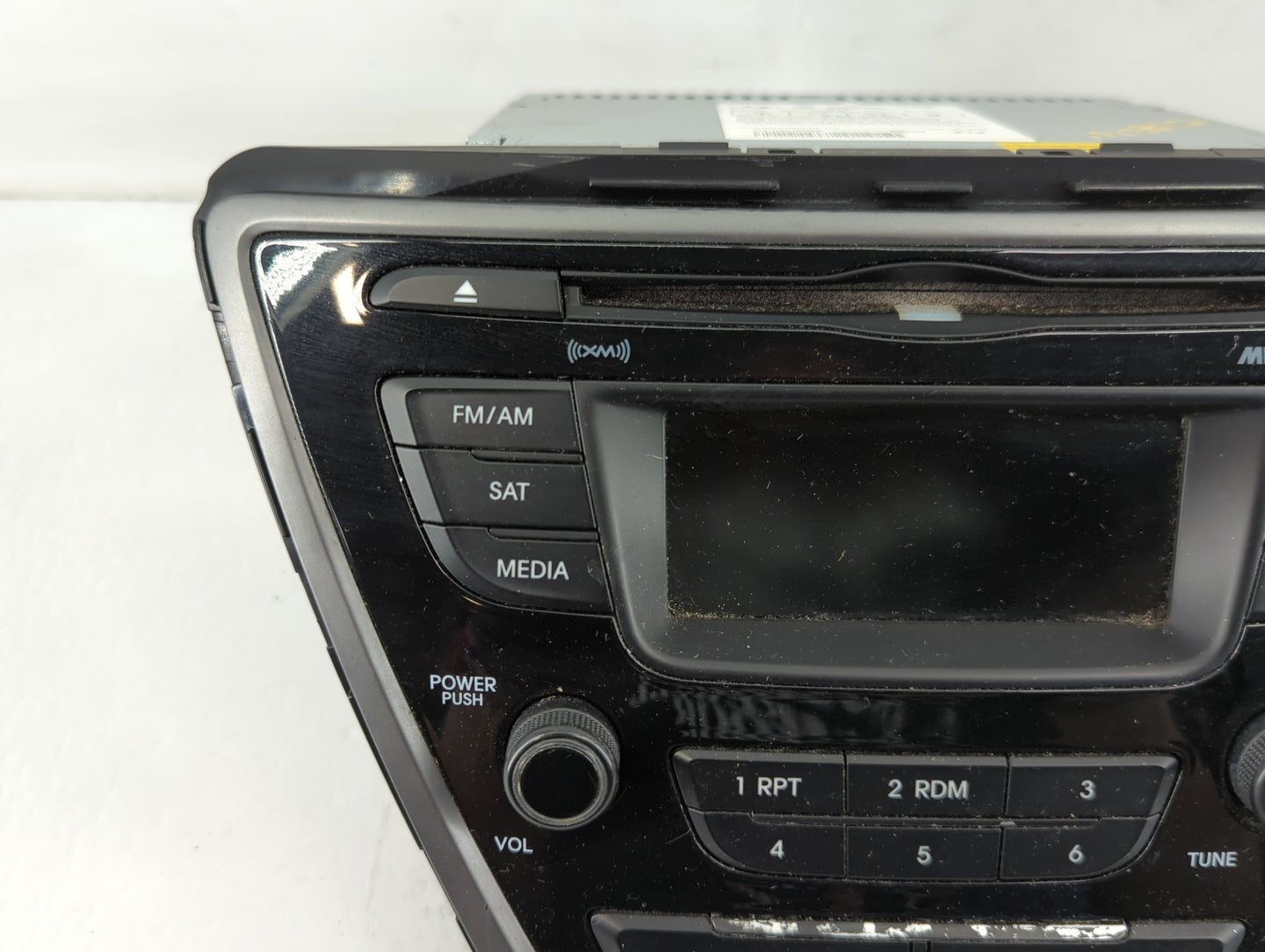 2014-2016 Hyundai Elantra Radio AM FM Cd Player Receiver Replacement P/N:96170-3X156GU Fits Fits 2014 2015 2016 OEM Used Aut