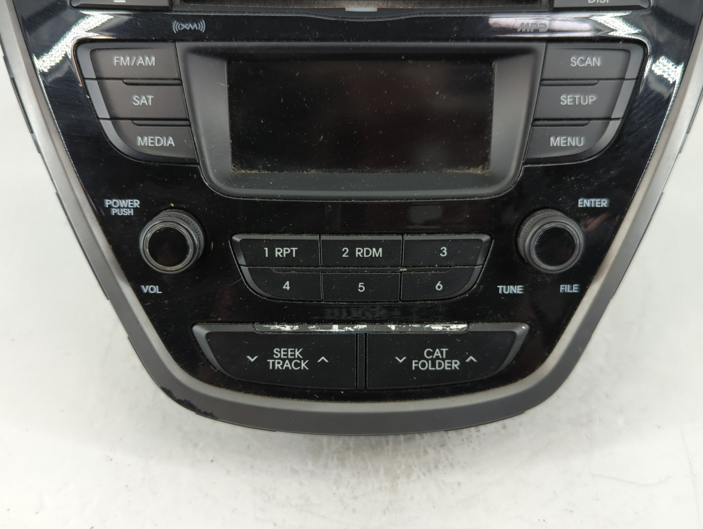 2014-2016 Hyundai Elantra Radio AM FM Cd Player Receiver Replacement P/N:96170-3X156GU Fits Fits 2014 2015 2016 OEM Used Aut
