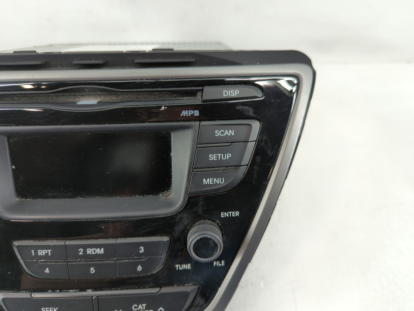 2014-2016 Hyundai Elantra Radio AM FM Cd Player Receiver Replacement P/N:96170-3X156GU Fits Fits 2014 2015 2016 OEM Used Aut