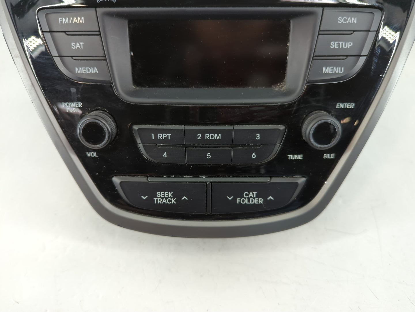2014-2016 Hyundai Elantra Radio AM FM Cd Player Receiver Replacement P/N:96170-3X156GU Fits Fits 2014 2015 2016 OEM Used Aut