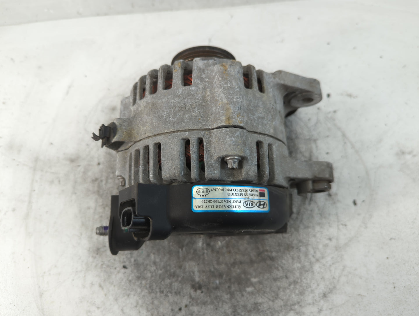 2016 Hyundai Elantra Alternator Replacement Generator Charging Assembly Engine OEM P/N:8400367 37300-2E720 Fits OEM Used Aut