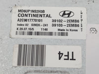 2014-2016 Hyundai Elantra PCM Engine Control Computer ECU ECM PCU OEM P/N:39103-2EMB6 39102-2EMB6 Fits Fits 2014 2015 2016 O