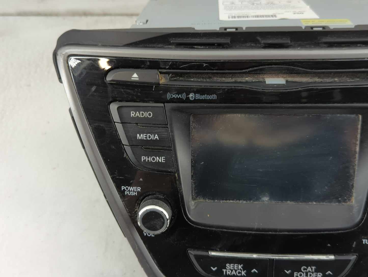 2014-2016 Hyundai Elantra Radio AM FM Cd Player Receiver Replacement P/N:96180-3X165GU Fits Fits 2014 2015 2016 OEM Used Aut