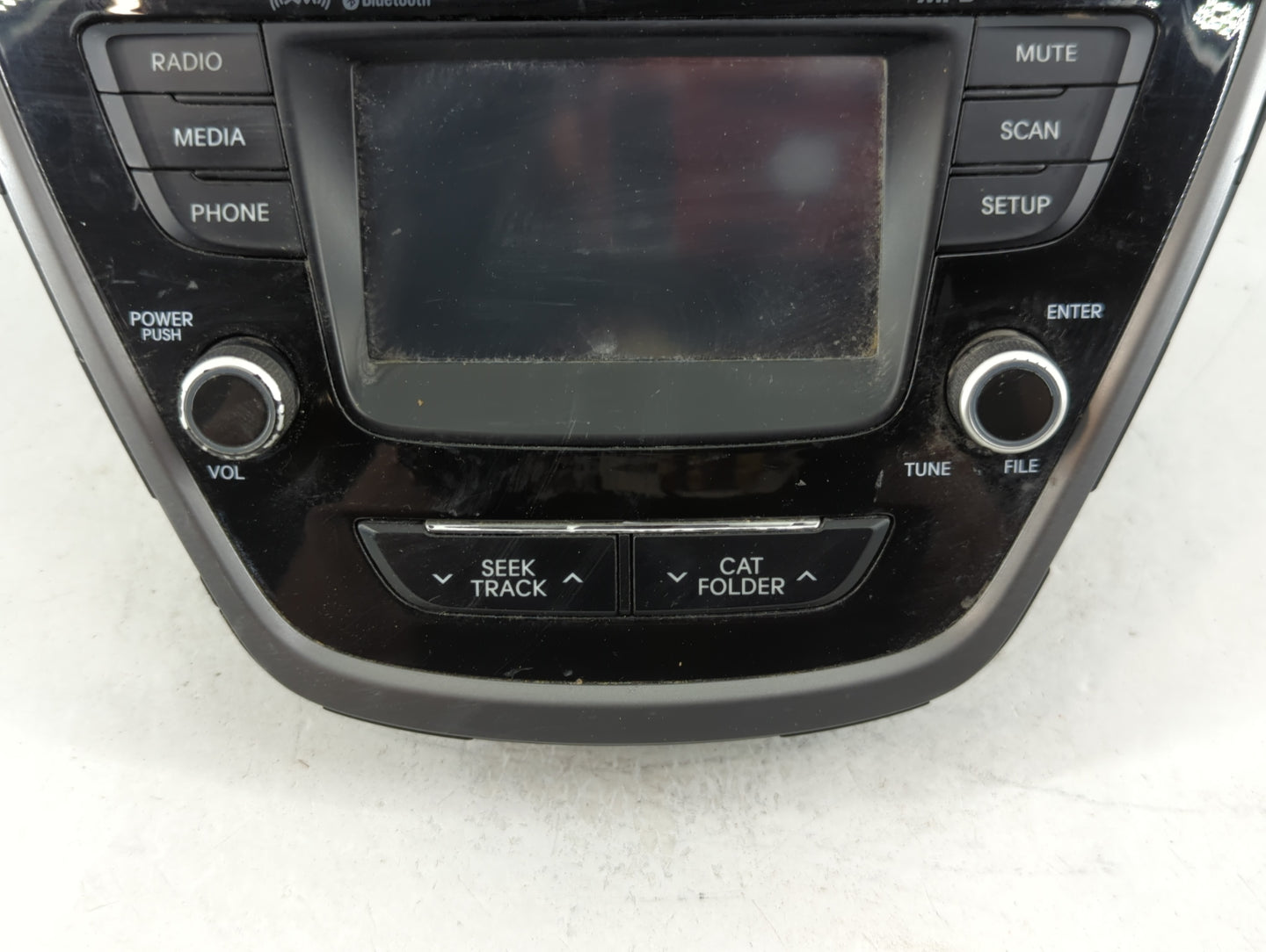 2014-2016 Hyundai Elantra Radio AM FM Cd Player Receiver Replacement P/N:96180-3X165GU Fits Fits 2014 2015 2016 OEM Used Aut