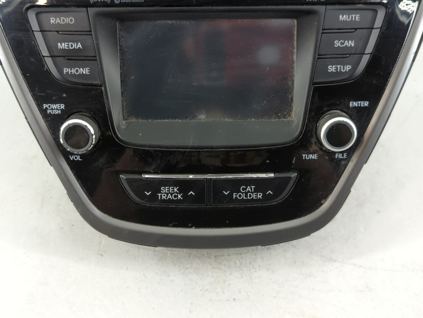 2014-2016 Hyundai Elantra Radio AM FM Cd Player Receiver Replacement P/N:96180-3X165GU Fits Fits 2014 2015 2016 OEM Used Aut