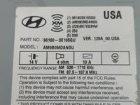 2014-2016 Hyundai Elantra Radio AM FM Cd Player Receiver Replacement P/N:96180-3X165GU Fits Fits 2014 2015 2016 OEM Used Aut
