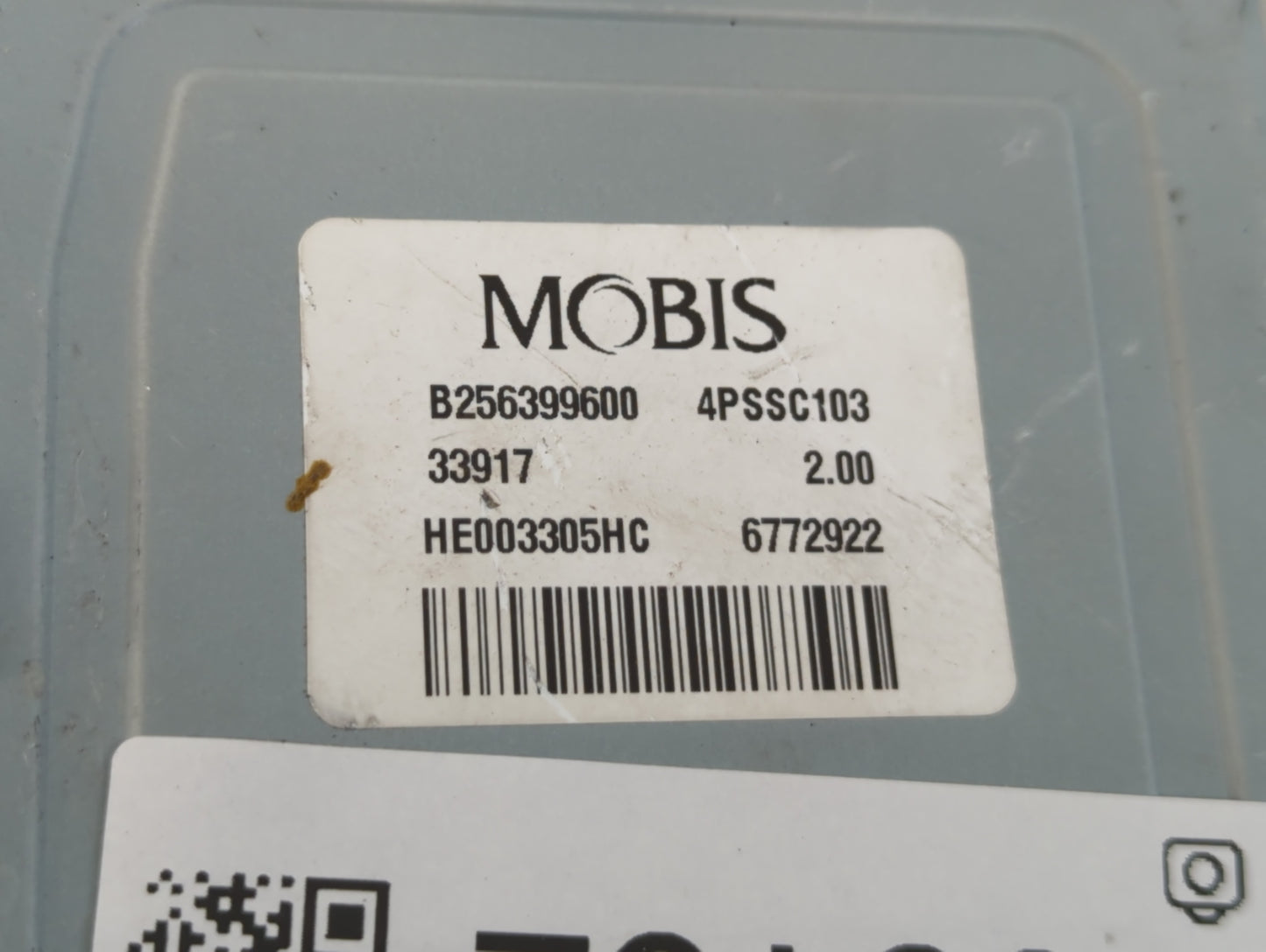 2014-2016 Hyundai Elantra PCM Engine Control Computer ECU ECM PCU OEM P/N:4PSSC103 B256399600 Fits Fits 2014 2015 2016 OEM U