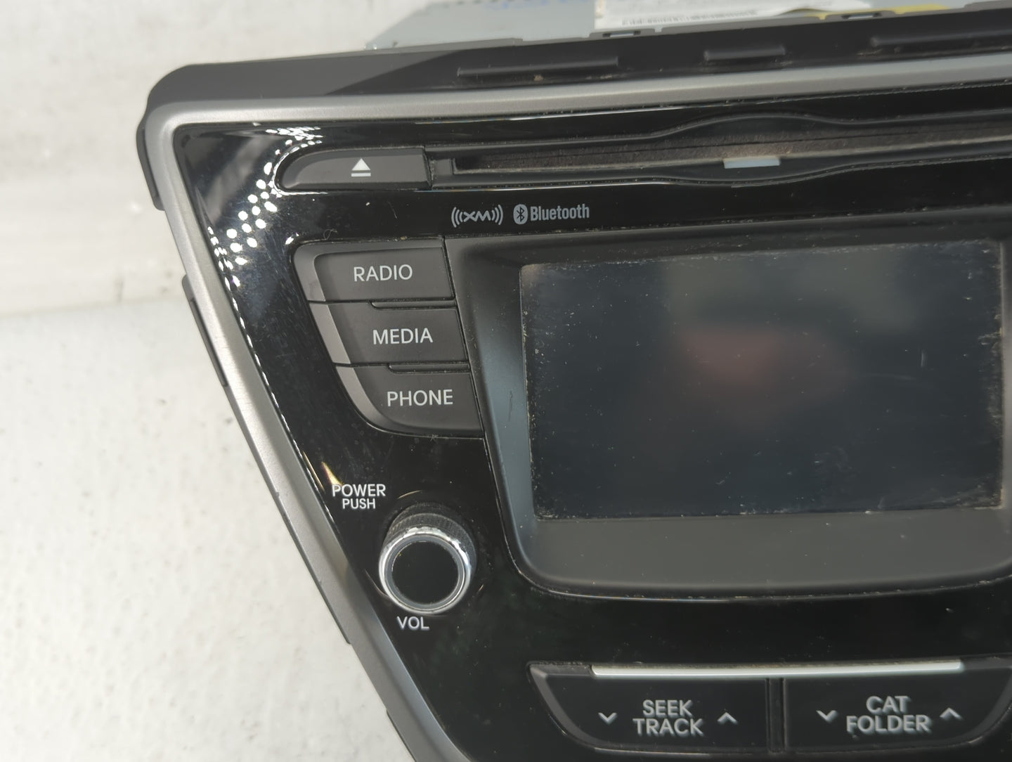 2014-2016 Hyundai Elantra Radio AM FM Cd Player Receiver Replacement P/N:96180-3X165GU Fits Fits 2014 2015 2016 OEM Used Aut