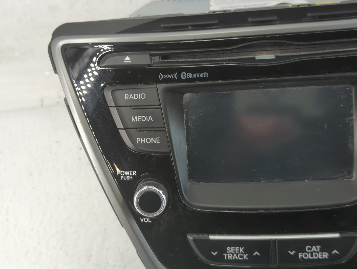 2014-2016 Hyundai Elantra Radio AM FM Cd Player Receiver Replacement P/N:96180-3X165GU Fits Fits 2014 2015 2016 OEM Used Aut