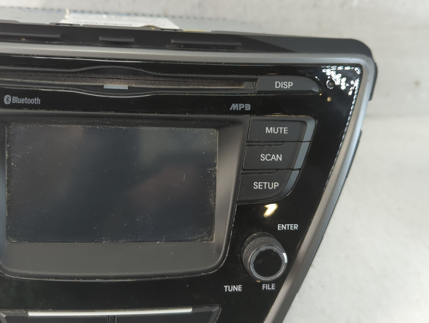 2014-2016 Hyundai Elantra Radio AM FM Cd Player Receiver Replacement P/N:96180-3X165GU Fits Fits 2014 2015 2016 OEM Used Aut