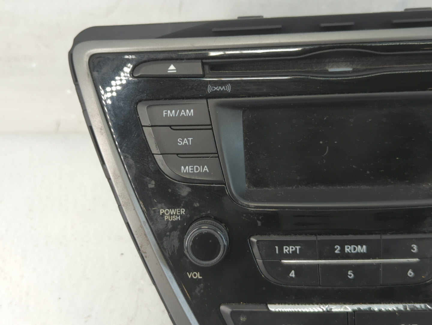 2014-2016 Hyundai Elantra Radio AM FM Cd Player Receiver Replacement P/N:96170-3X156GU Fits Fits 2014 2015 2016 OEM Used Aut