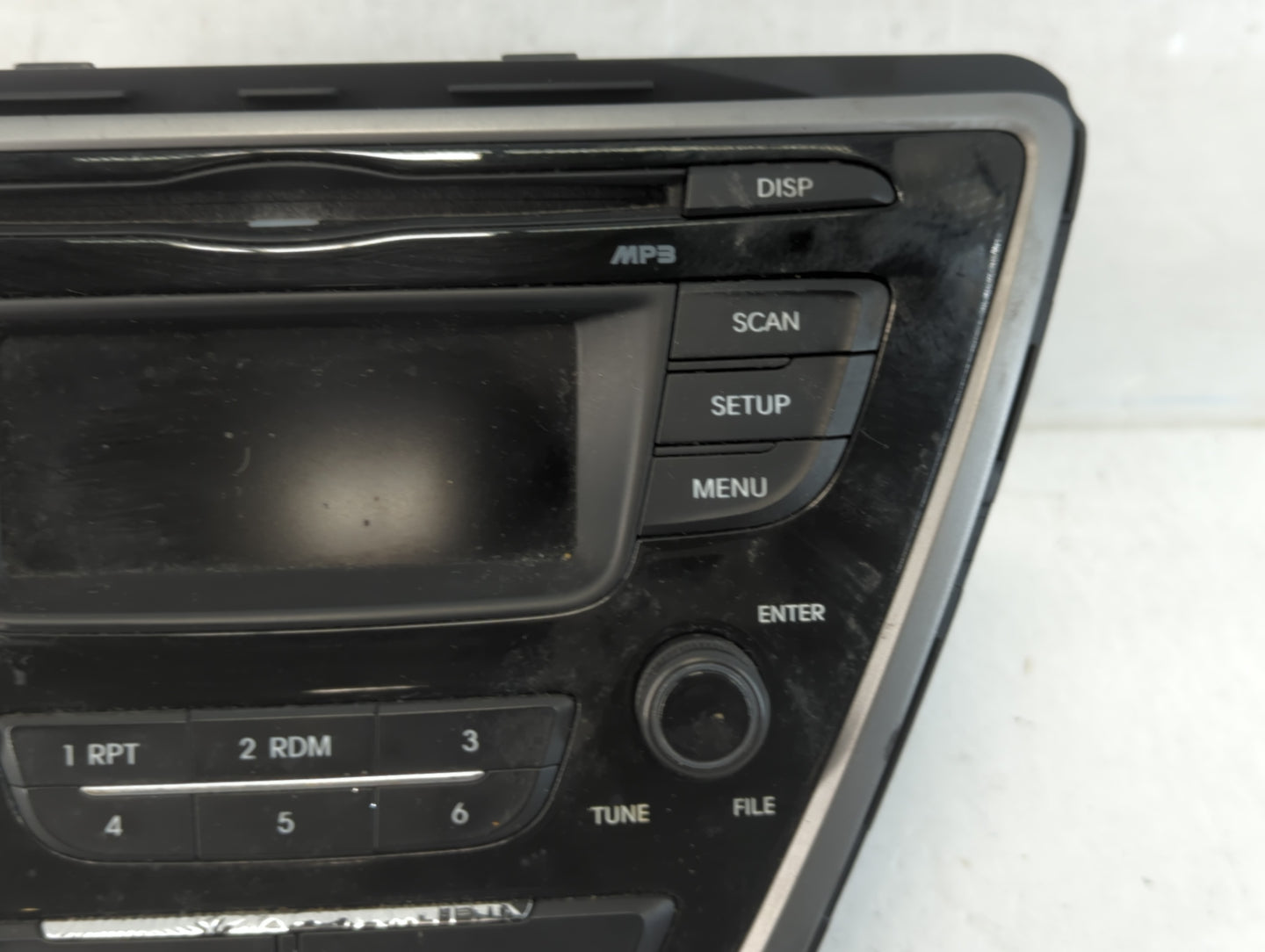 2014-2016 Hyundai Elantra Radio AM FM Cd Player Receiver Replacement P/N:96170-3X156GU Fits Fits 2014 2015 2016 OEM Used Aut