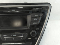 2014-2016 Hyundai Elantra Radio AM FM Cd Player Receiver Replacement P/N:96170-3X156GU Fits Fits 2014 2015 2016 OEM Used Aut
