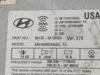 2014-2016 Hyundai Elantra Radio AM FM Cd Player Receiver Replacement P/N:96170-3X156GU Fits Fits 2014 2015 2016 OEM Used Aut