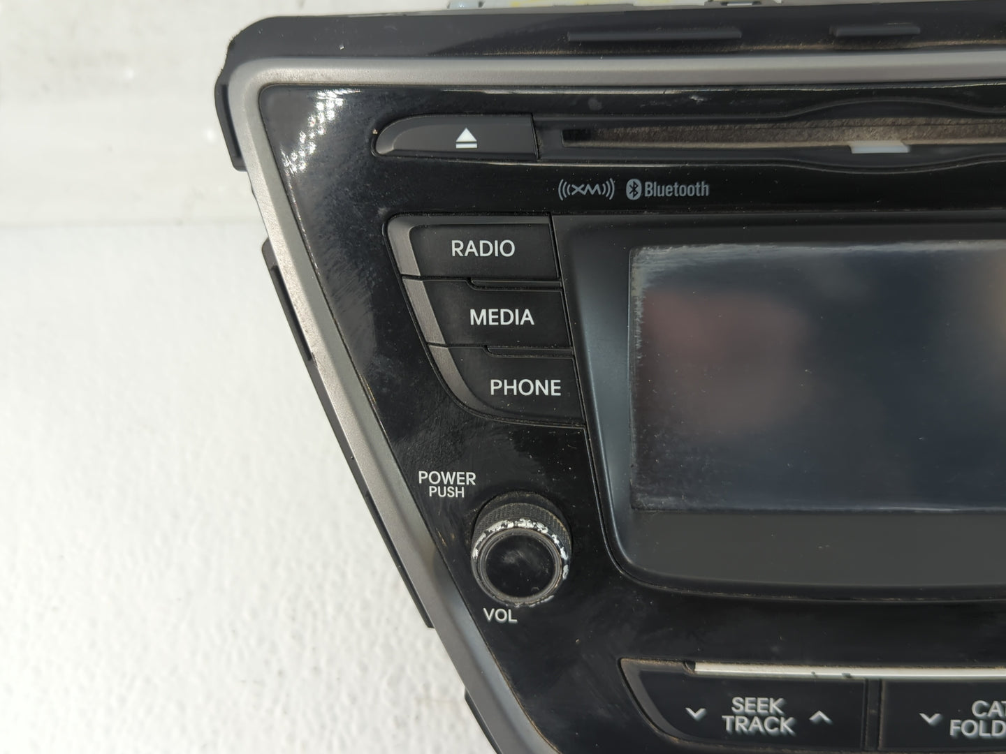 2014-2016 Hyundai Elantra Radio AM FM Cd Player Receiver Replacement P/N:96180-3X165GU Fits Fits 2014 2015 2016 OEM Used Aut