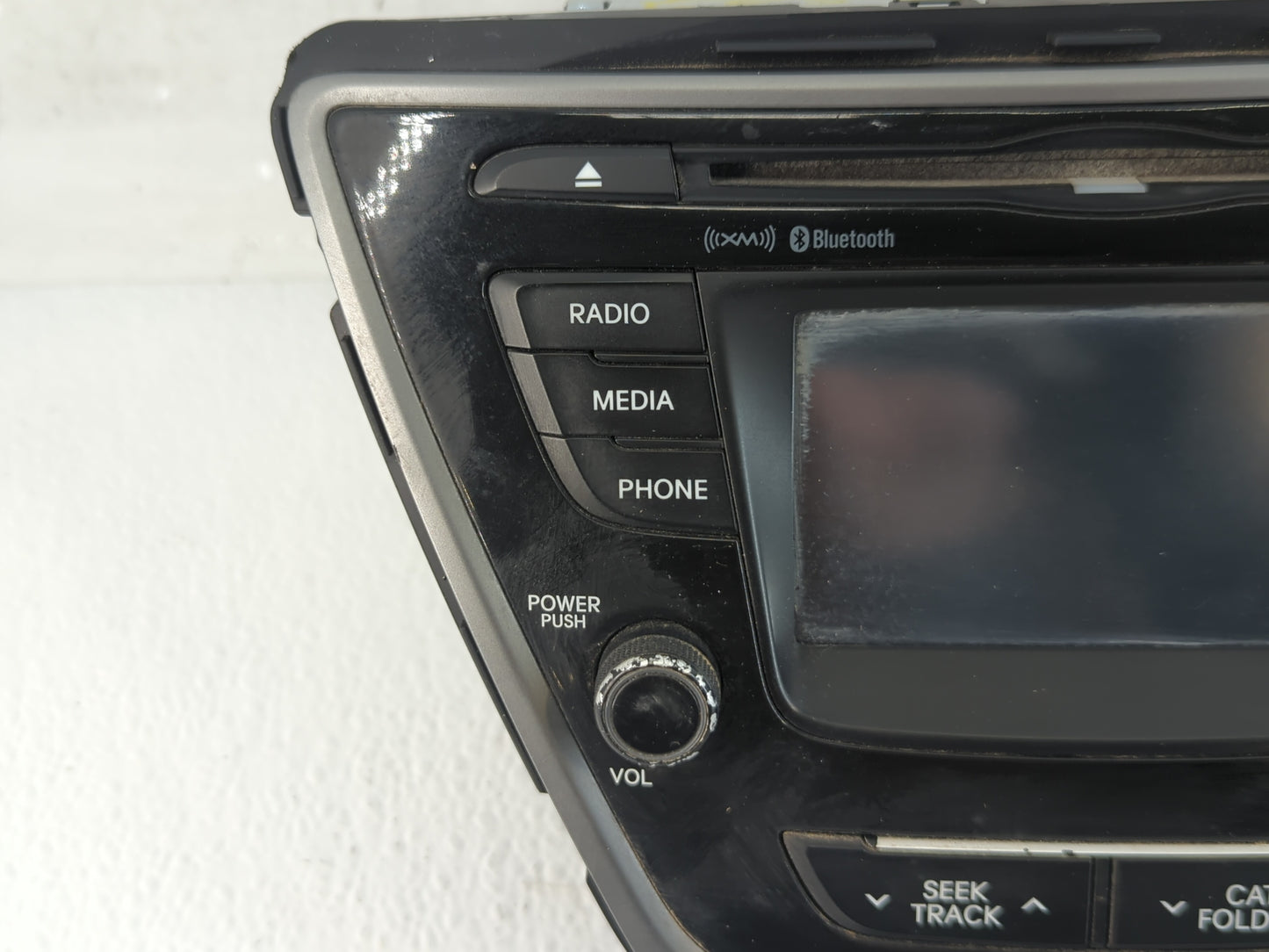 2014-2016 Hyundai Elantra Radio AM FM Cd Player Receiver Replacement P/N:96180-3X165GU Fits Fits 2014 2015 2016 OEM Used Aut