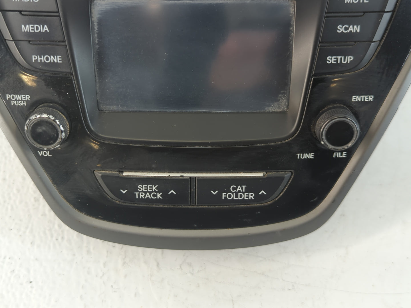 2014-2016 Hyundai Elantra Radio AM FM Cd Player Receiver Replacement P/N:96180-3X165GU Fits Fits 2014 2015 2016 OEM Used Aut