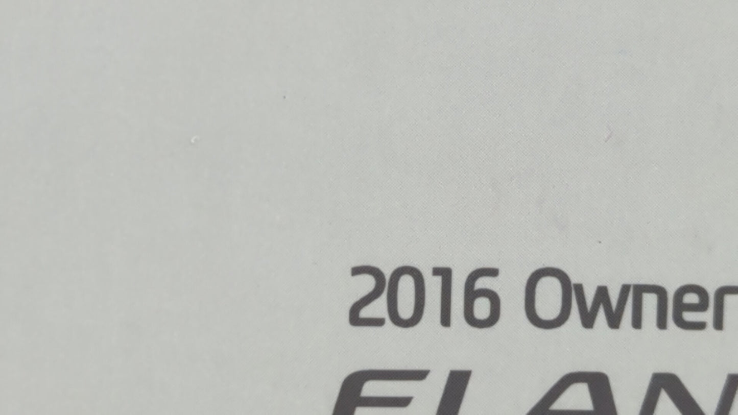 2016 Hyundai Elantra Coupe Owners Manual Book Guide OEM Used Auto Parts - Oemusedautoparts1.com