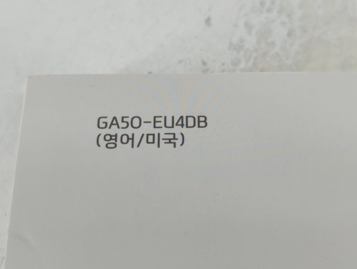 2016 Hyundai Elantra Gt Owners Manual Book Guide P/N:GA50-EU4DB OEM Used Auto Parts - Oemusedautoparts1.com
