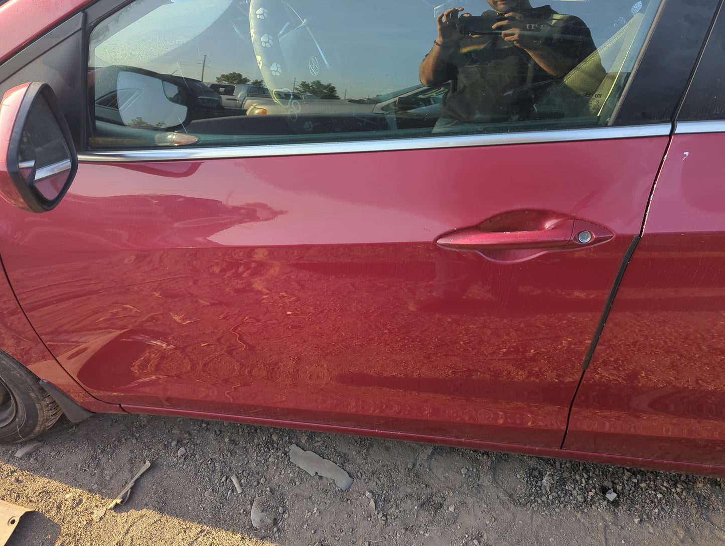 2013-2017 Hyundai Elantra Gt Driver Front Door Oem - Oemusedautoparts1.com