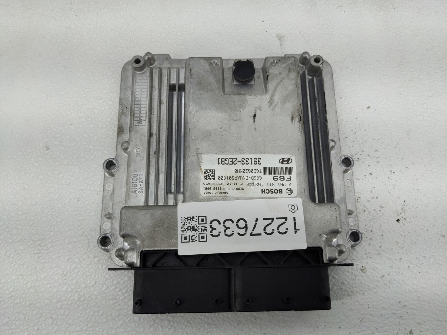 2016-2017 Hyundai Elantra Gt PCM Engine Control Computer ECU ECM PCU OEM P/N:39133-2EGB1 Fits Fits 2016 2017 OEM Used Auto P