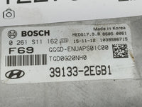 2016-2017 Hyundai Elantra Gt PCM Engine Control Computer ECU ECM PCU OEM P/N:39133-2EGB1 Fits Fits 2016 2017 OEM Used Auto P
