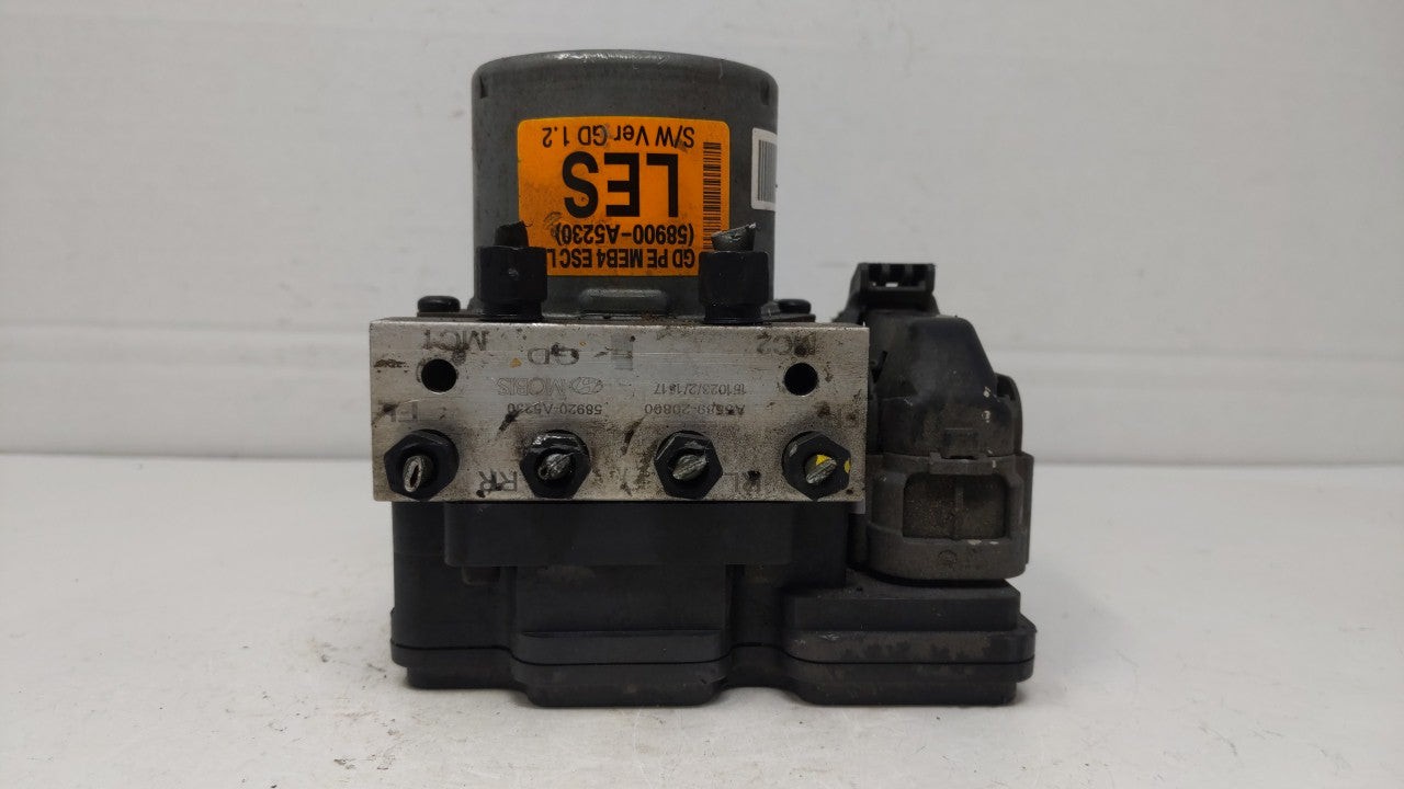 2016-2017 Hyundai Elantra Gt ABS Pump Control Module Replacement P/N:58900-A5230 58920-F2500, 58920-A5230 Fits Fits 2016 201