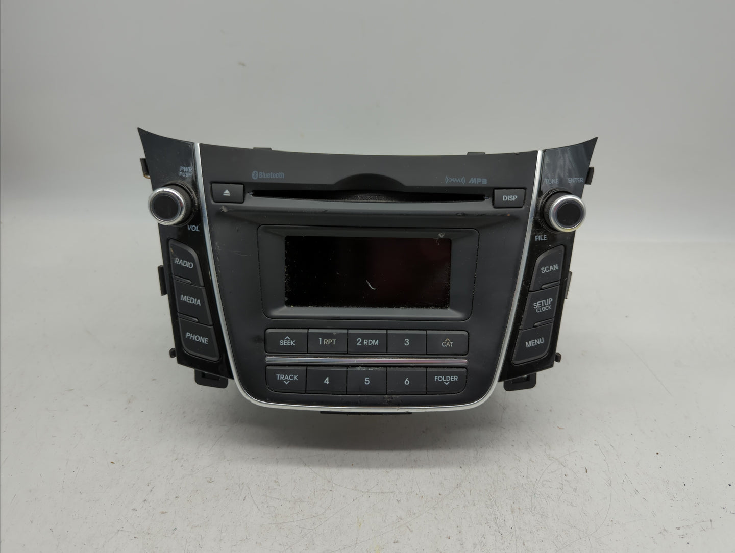 2016-2017 Hyundai Elantra Gt Radio AM FM Cd Player Receiver Replacement P/N:96170-A5260GU 96170-A5260GU Fits Fits 2016 2017 